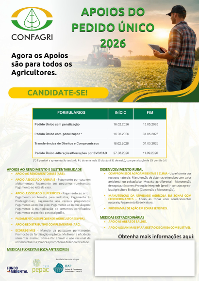 Apoio &agrave; Agricultura 